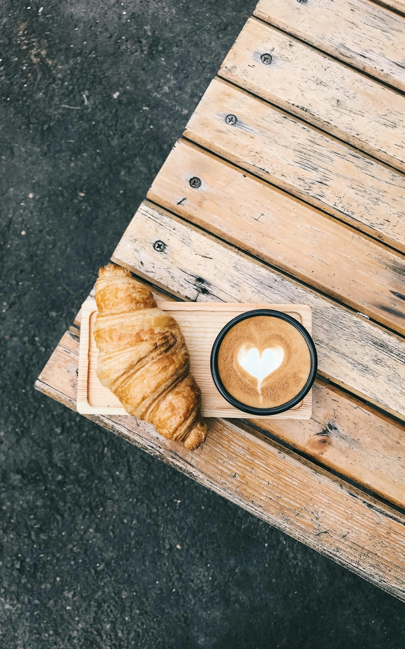 Freshly prepared coffee, ready for a slow morning